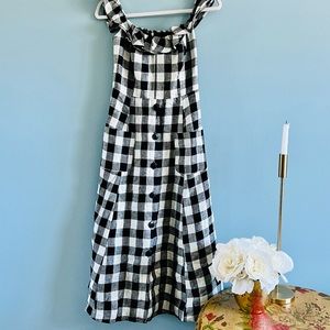 Reformation gingham dress